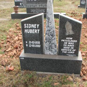PARK Sidney Hubert 1935-2002