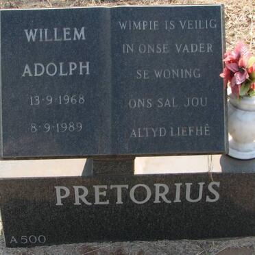 PRETORIUS Willem Adolph 1968-1989