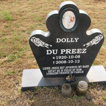 PREEZ Dolly, du 1920-2008