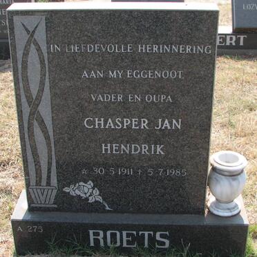 ROETS Chasper Jan Hendrik 1911-1985