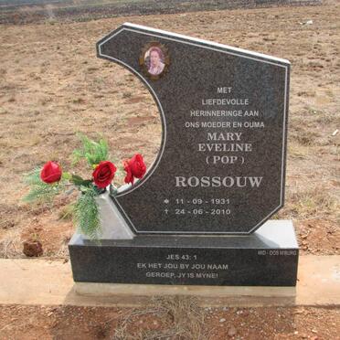ROSSOUW Mary Eveline 1931-2010