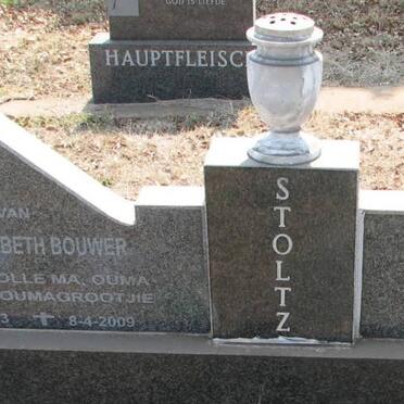 STOLTZ Gabriël Coenraad Daniël 1914-1989 &amp; Susanna Elizabeth BOUWER 1913-2009