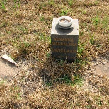 SWIGLAAR Susanna Magdalena 1937-??