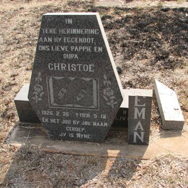SCHOEMAN Christoe 1926-1991