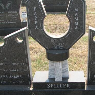 SPILLER Charles James 1912-1985 &amp; Frederica Jacoba 1915-1997