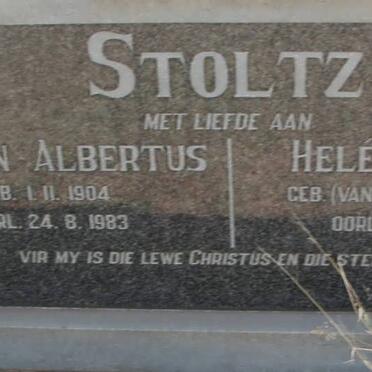 STOLTZ Adriaan Albertus 1904-1983 &amp; Helétje Maria VAN NIEKERK 1910-2000