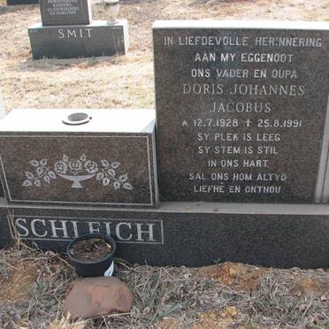 SCHLEICH Doris Johannes Jacobus 1928-1991
