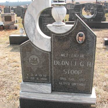 STOOP J.G.H. 1970-1991