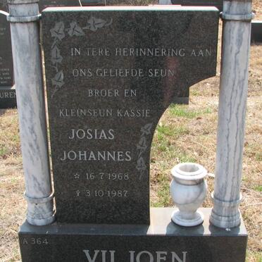 VILJOEN Josias Johannes 1968-1987