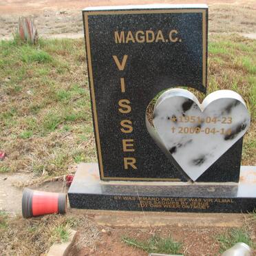 VISSER Magda C. 1951-2009
