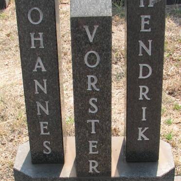 VORSTER Johannes Hendrik 1917-1988
