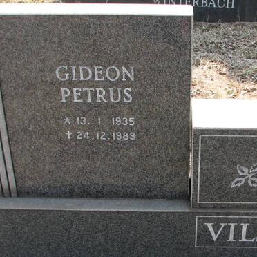 VILJOEN Gideon Petrus 1935-1989