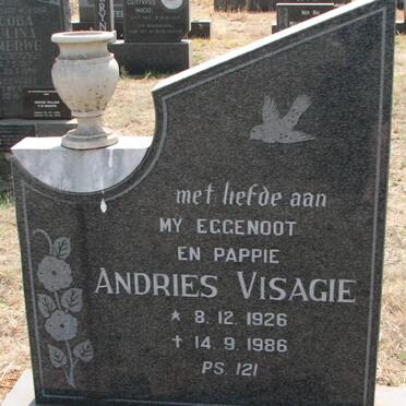 VISAGIE Andries 1926-1986
