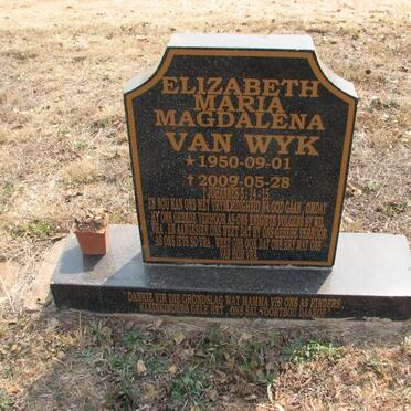 WYK Elizabeth Maria Magdalena, van 1950-2009