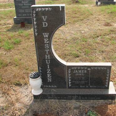 WESTHUIZEN James v.d. 1939-2007