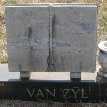 ZŸL Jacobus Abel, van 19??-1984