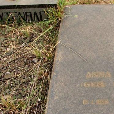 BREYTENBACH Jacob Coenraad 1894-1982 &amp; Anna Elizabeth MARNEWICK 1896-1972   