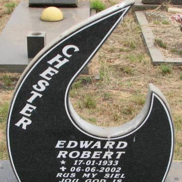 CHESTER Edward Robert 1933-2002