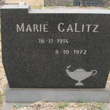 CALITZ Marié 1914-1972