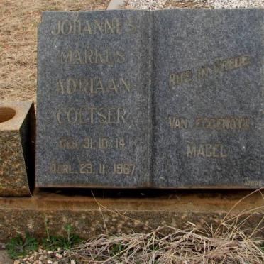 COETSER Johannes Markus Adriaan 1914-1967