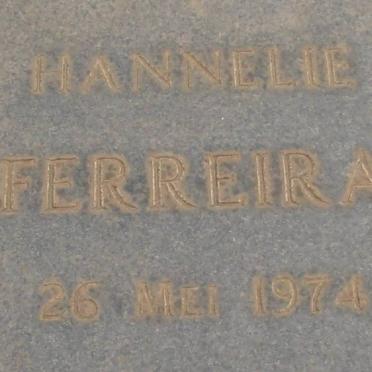 FERREIRA Hannelie -1974