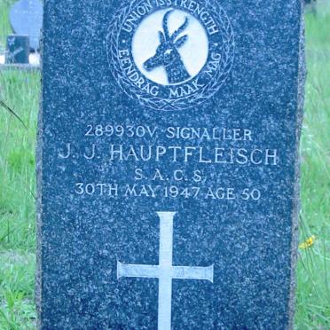 HAUPTFLEISCH J.J. -1947