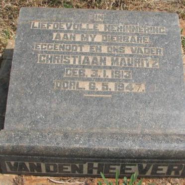 HEEVER Christiaan Mauritz, van den 1913-1947