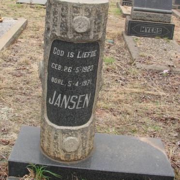 JANSEN ? 1923-1971