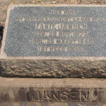 JANSEN Fanie 1873-1946