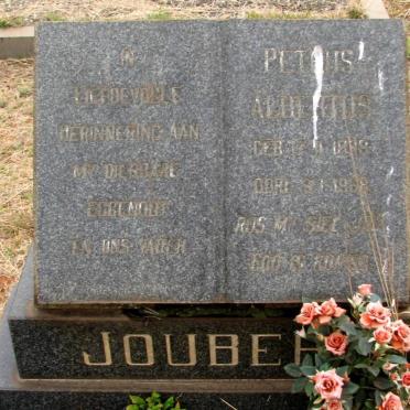JOUBERT Petrus Albertus 1898-1968
