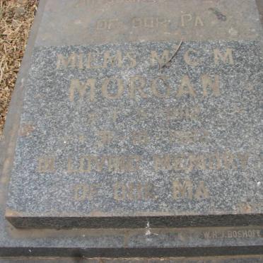 MORGAN M.C.M.1912-1982