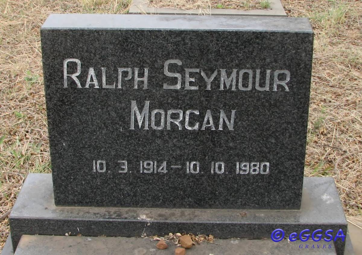 MORGAN Ralph Seymour 1914-1980