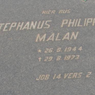 MALAN Stephanus Philippus 1944-1973