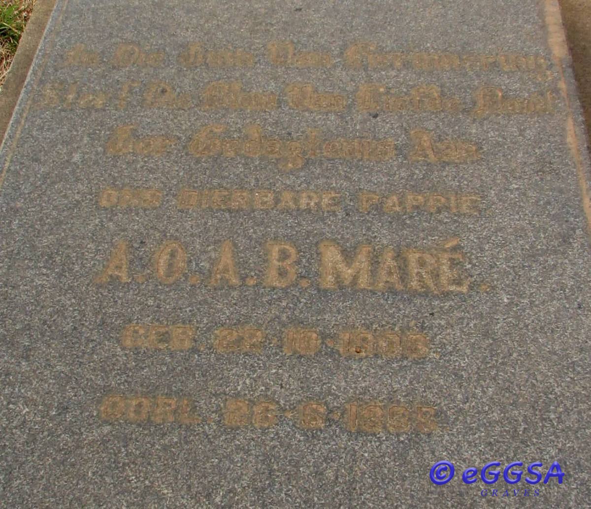 MARE A.C.A.B. 1903-1995