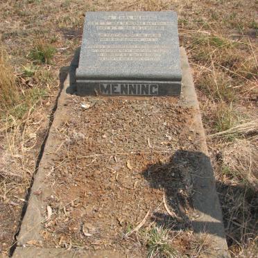 MENNING Carl 1854-1949