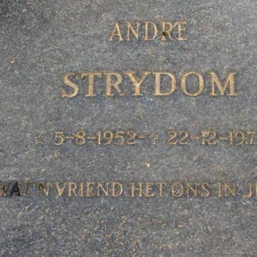 STRYDOM Andre 1952-1978