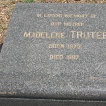 TRUTER Madelene 1873-1967
