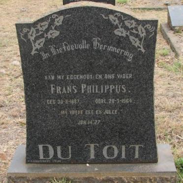 TOIT Frans Philippus, du 1887-1964