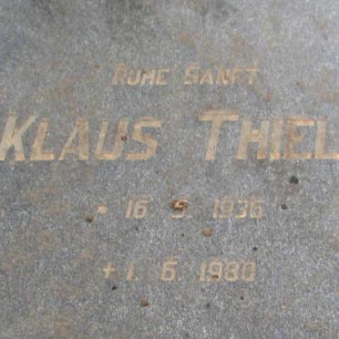 THIELE Klaus 1936-1980