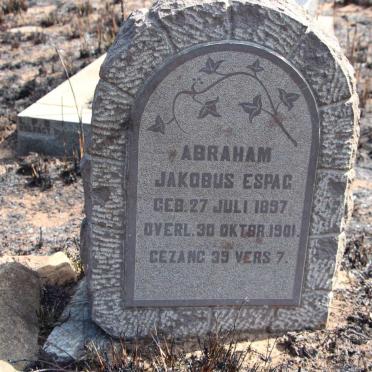 ESPAG Abraham Jakobus 1897-1901