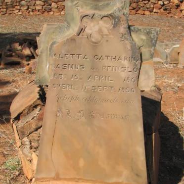 ERASMUS Aletta Catharina nee PRINSLOO 1867-1890