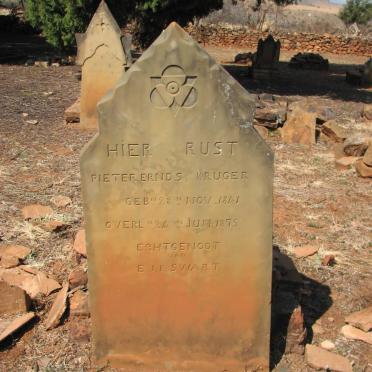 KRUGER Pieter Ernst 1841-1875