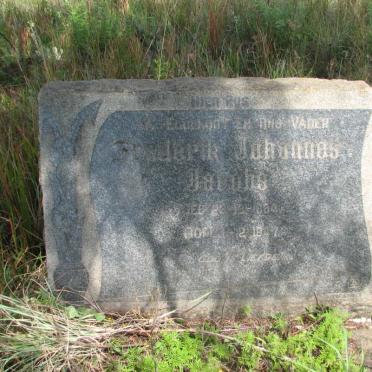 JACOBS Frederick Johannes 1864-1947