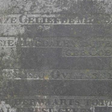 BOTHA Elsie Magdalen nee COETSER 1850-1925