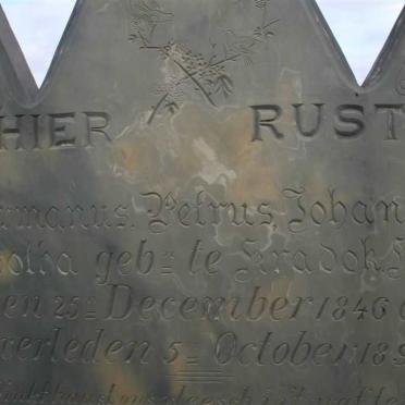 BOTHA Hermanus Petrus Johannes 1846-1890