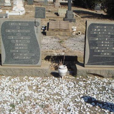 ANDERSON Ernst Edvard 1892-1948 :: ANDERSON Ann Elisabet 1929-1959