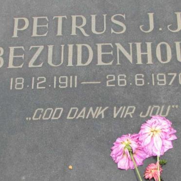 BEZUIDENHOUT Petrus J.J. 1911-1970