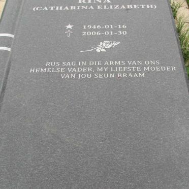 BEER Catharina Elizabeth, de 1946-2006