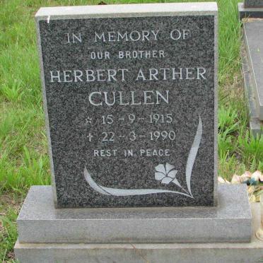 CULLEN Herbert Arther 1915-1990