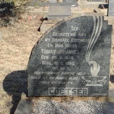 COETSER Tobias Johannes 1899-1960